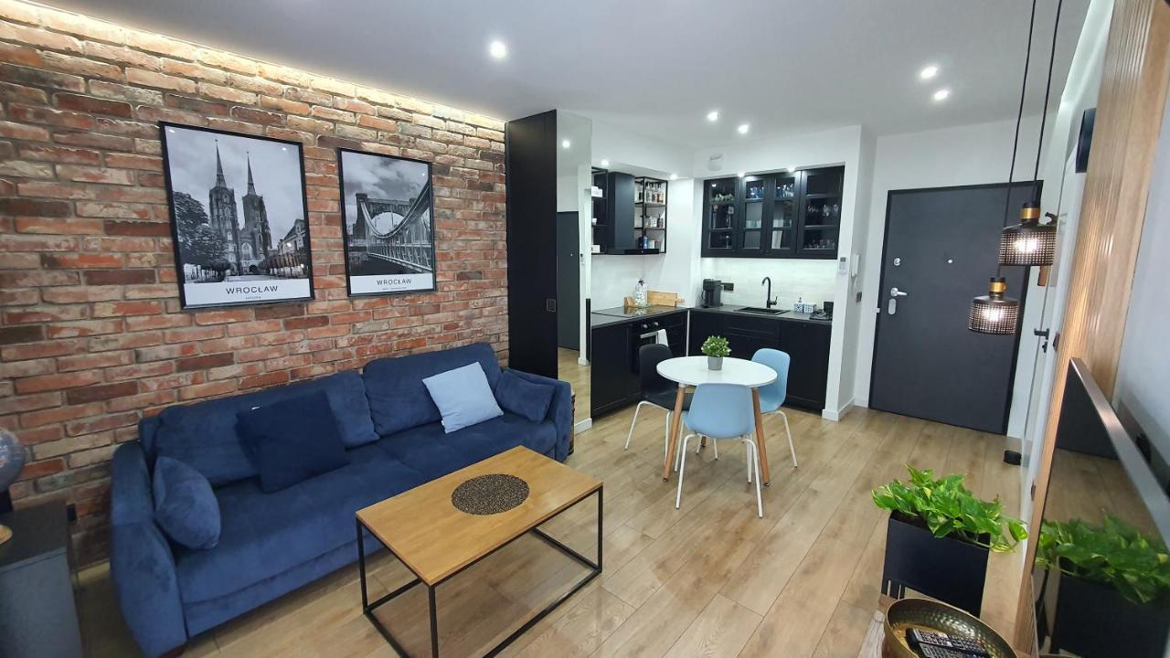 Apartament Midnight Blue Wrocław Exterior foto